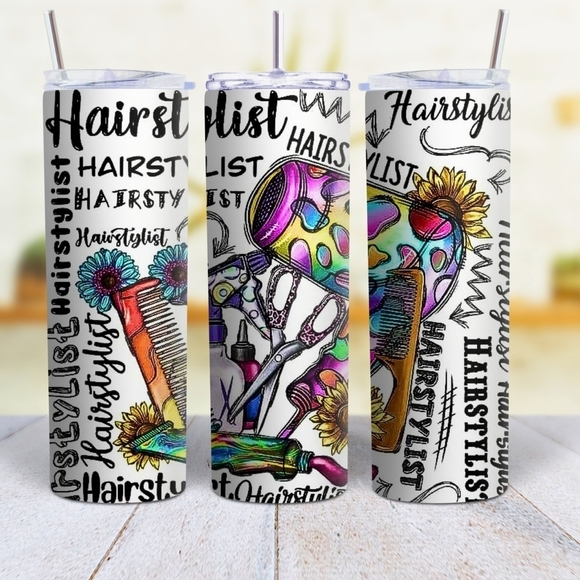 Handmade Other - Hairstylist Tumbler Women Trendy Stylist Salon